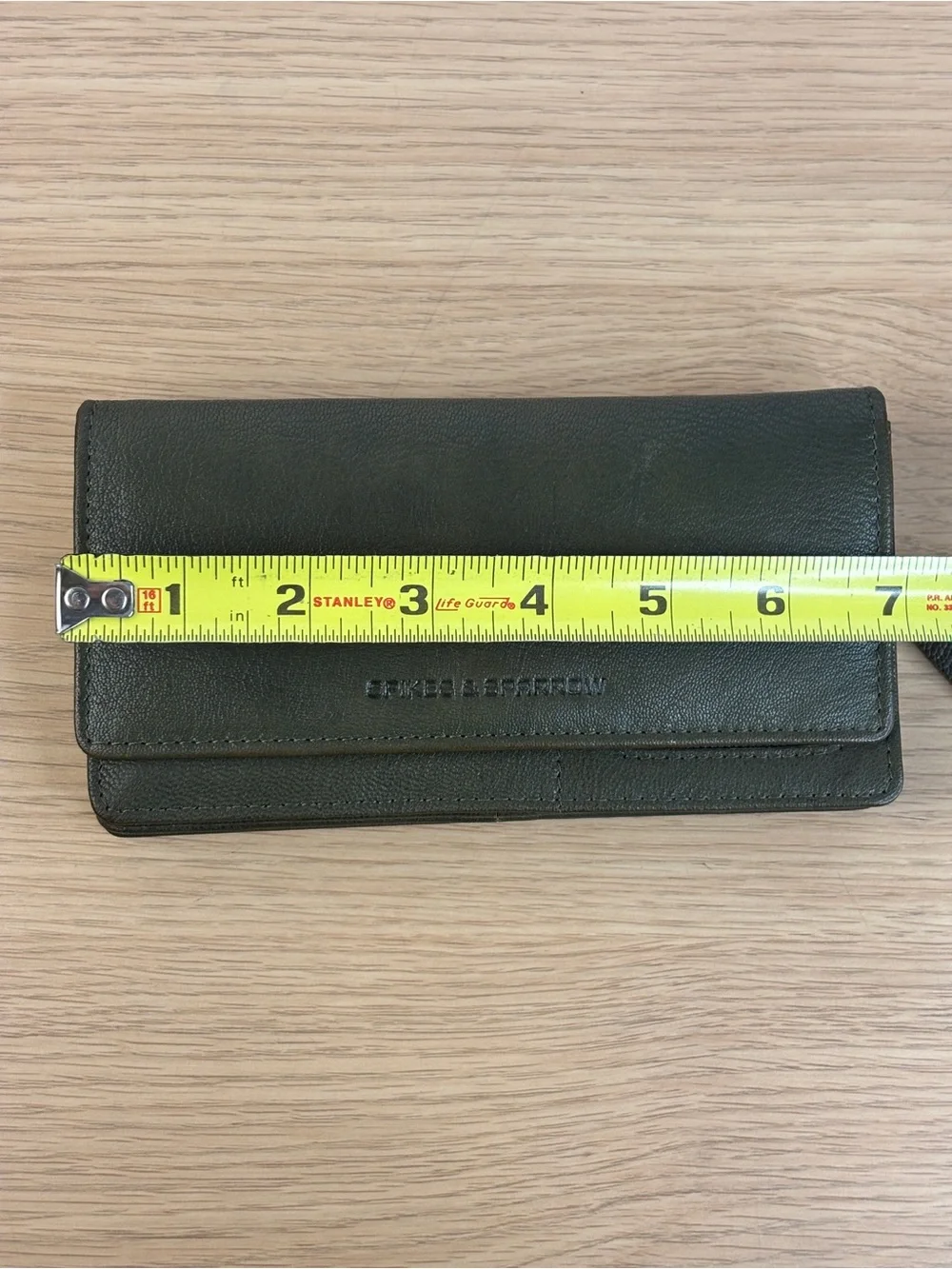 Spikes & Sparrow‎ High Quality Green Leather Wallet
